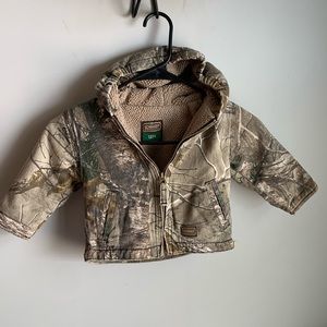 Kids camo jacket
